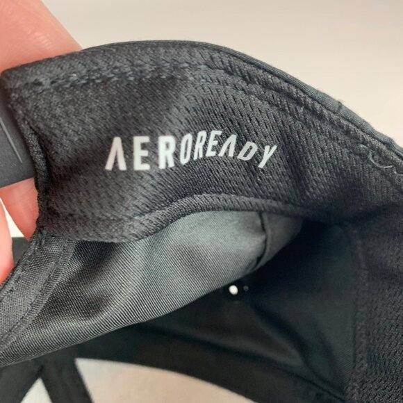 Adidas Mens Black Snapback Adjustable Hat - Picture 6 of 6